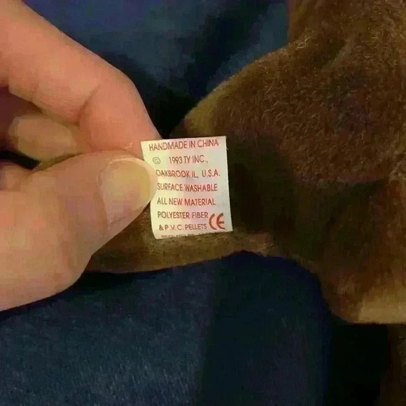 Ty Beanie Baby Chocolate - Picture 4 of 4